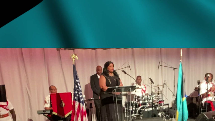 Bridgette Cooper Performs the National Anthem of the Commonwealth of the BahamasBahamas